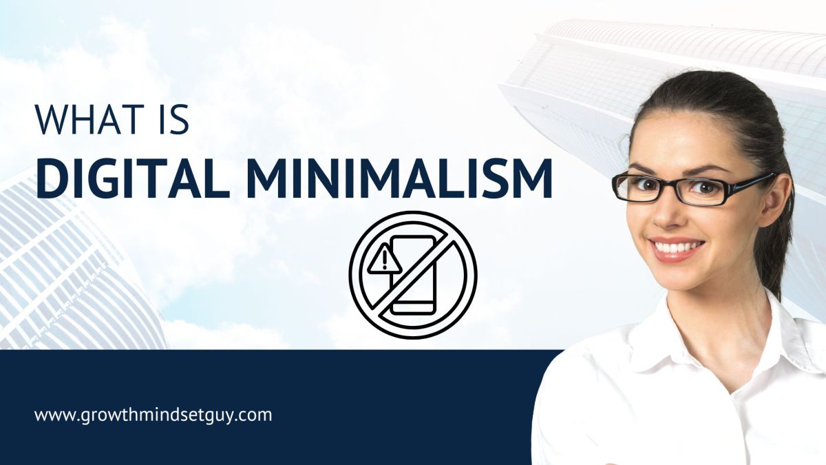 What is the concept of digital&nbsp;minimalism?